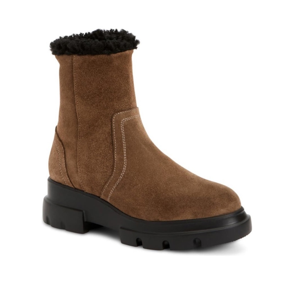 Aquatalia | Kyla Water Resistant Genuine Shearling Bootie